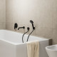 VERNIS BLEND вилив 20,4см,чорний матовий, HANSGROHE (71420670)