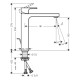 Змішувач Hansgrohe Vernis Shape для умивальника 190 (71562670)