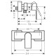 Смеситель для душа Hansgrohe Vernis Shape (71650000)