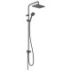 Душевая система Hansgrohe Vernis Shape Showerpipe Reno 230 черный матовый (26282670)