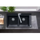 Кухонна мийка кам`яна HANSGROHE 43316170, чорний, HANSGROHE (43316170)