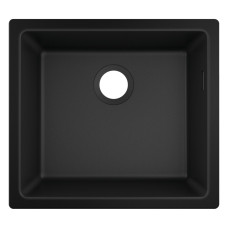 Кухонна мийка кам`яна HANSGROHE 43431170, чорний, HANSGROHE (43431170)