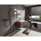 VIVENIS змiшувач для душа, настiнний, чорний матовий, HANSGROHE (75620670)