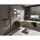 VIVENIS змiшувач для душа, настiнний, чорний матовий, HANSGROHE (75620670)