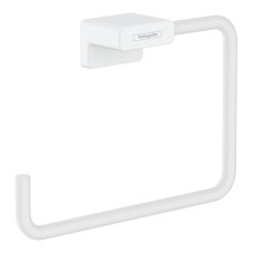 ADDSTORIS тримач для рушникiв у формi кiльця, колiр бiлий матовий, HANSGROHE (41754700)