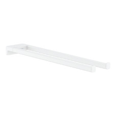 ADDSTORIS тримач для рушникiв, подвiйний, колiр бiлий матовий, HANSGROHE (41770700)