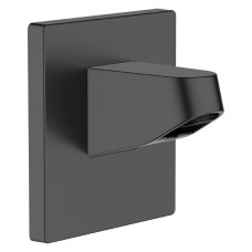 PULSIFY тримач для верхнього душу, 105мм, 1 jet, колiр чорний матовий, HANSGROHE (24139670)
