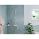 ADDSTORIS полиця кутова, колір білий матовий, HANSGROHE (41741700)