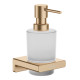ADDSTORIS дозатор для рідкого мила, колір шліфованна бронза, HANSGROHE (41745140)