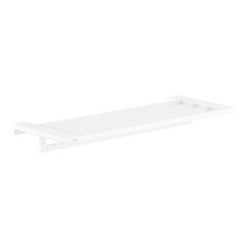 ADDSTORIS полка з тримачем для рушників, колір білий матовий, HANSGROHE (41751700)