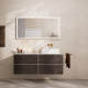 ADDSTORIS держатель для полотенец, двойной, цвет полированная бронза, HANSGROHE (41770140)