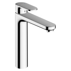 VERNIS BLEND смеситель для умывальника 190 однорычажный, со сливным набором, хром, HANSGROHE (71572000)