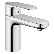 VERNIS BLEND смеситель для умывальника 100 однорычажный, со сливным набором, хром, HANSGROHE (71571000)
