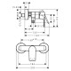 Змішувач для душу Hansgrohe Rebris E (72650670)