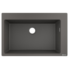 S510-F660 мойка для кухни 77*51*20,5см, цвет серый камень, HANSGROHE (43313290)