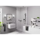 Смеситель для умывальника Hansgrohe Logis 100 черный матовый
