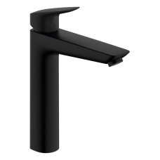 Змішувач для умивальника Hansgrohe Logis 190 чорний матовий