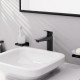 Змішувач для умивальника Hansgrohe Logis 190 чорний матовий