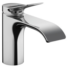 VIVENIS смеситель для умывальника 80, со сливным гарнитуром pop-up, цвет хром, HANSGROHE (75010000)