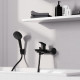Змішувач для ванни Hansgrohe Logis чорний матовий