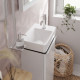 TECTURIS S смеситель для умывальника 80, однорычажный, CoolStart, цвет хром, HANSGROHE (73301000)