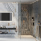 PULSIFY E верхний душ 260мм1режим, цвет шлифованная бронза, HANSGROHE (24330140)