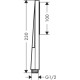 PULSIFY Eручной душ 1 режим, Ecosmart,цвет хром, HANSGROHE (24320000)
