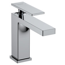 TECTURIS E смеситель для умывальника 110, однорычажный, push-open, Eco Smart, цвет хром, HANSGROHE (73010000)