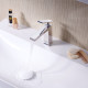 TECTURIS E смеситель для умывальника 110, однорычажный, push-open, Eco Smart, цвет хром, HANSGROHE (73010000)