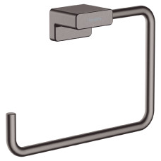 ADDSTORIS полотенцедержатель-кольцо, цвет шлифованныйчерный хром, HANSGROHE (41754340)