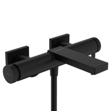 TECTURIS E смеситель для ванны, однорычажный, цвет черный матовый, HANSGROHE (73420670)