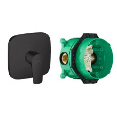 Змішувач для душу Hansgrohe Talis E прихований монтаж чорний матовий