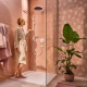 PULSIFY Sручной душ 1 режим, Ecosmart,цвет белый матовый, HANSGROHE (24125700)