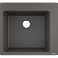 S510-F450 мойка для кухни, встроенная,54*49см,цвет серый камень, HANSGROHE (43312290)