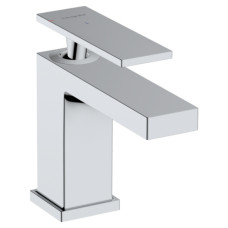 TECTURIS E смеситель для умывальника 80, однорычажный, Eco Smart, Сool Start, цвет хром, HANSGROHE (73002000)