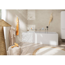 DUO TURN S смеситель для 2 пользователей, СМ, цвет хром, HANSGROHE (75418000)
