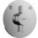 DUO TURN S смеситель для 2 пользователей, СМ, цвет хром, HANSGROHE (75418000)