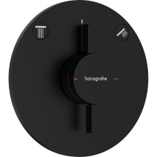 DUO TURN S смеситель для 2 пользователей,СМ, цвет черный матовый, HANSGROHE (75418670)