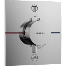 SHOWERSELECT COMFORT E термостат для 2 потребителей, скрытый монтаж, цвет хром, HANSGROHE (15572000)