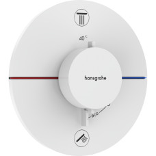 SHOWER SELECT COMFORT S термостат для 2х потребителей, СМ, цвет белый матовый, HANSGROHE (15554700)