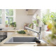 Змішувач для кухні Hansgrohe Zesis M33 150 з витяжним виливом (74810000)