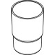 LOGIS стакан із комплекту 41718000, HANSGROHE (93939000)
