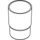 LOGIS стакан із комплекту 41718000, HANSGROHE (93939000)