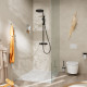 PULSIFY S PURO Showerpipe душова система 260 з термостатом, колір чорний матовий, HANSGROHE (24237670)