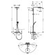 PULSIFY S PURO Showerpipe душова система 260 з термостатом на ванну, колір хром, HANSGROHE (24232000)