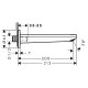REBRIS S вилив, HANSGROHE (72430000)