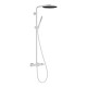 PULSIFY S PURO Showerpipe душова система 260 з термостатом, колір білий матовий, HANSGROHE (24222700)