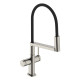TALIS SELECT M54 змішувач для кухні, одноважільний,3jet, нержавіюча сталь, HANSGROHE (72861800)