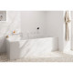 DUO TURN E змішувачдля 2 споживачів,ПМ, колір білий матовий, HANSGROHE (75417700)