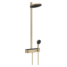 PULSIFY душова система Showerpipe 260 2jet EcoSmart, з термостатом, шліфованна бронза, HANSGROHE (24241140)